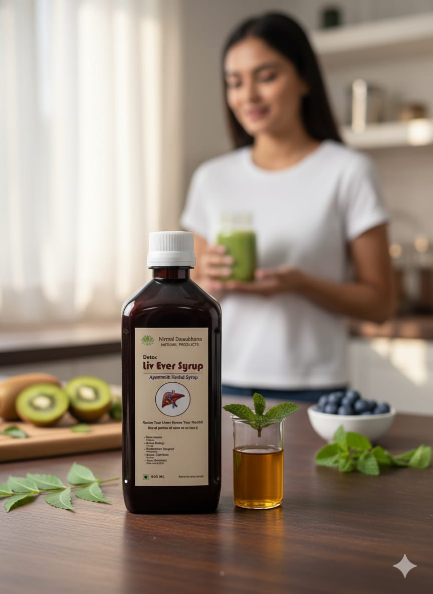Nirmal Dawakhana Liver Tonic Aryuvedic Herbal Syrup
