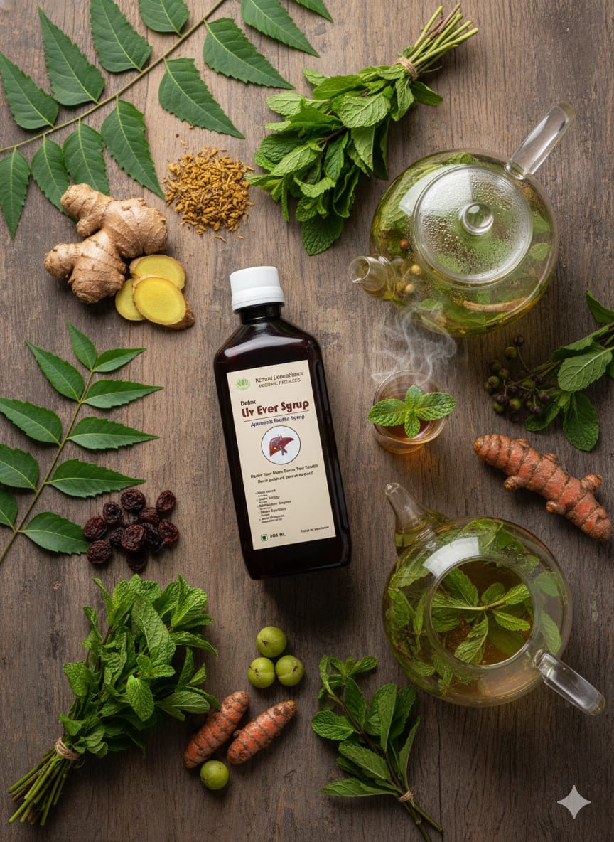 Nirmal Dawakhana Liver Tonic Aryuvedic Herbal Syrup
