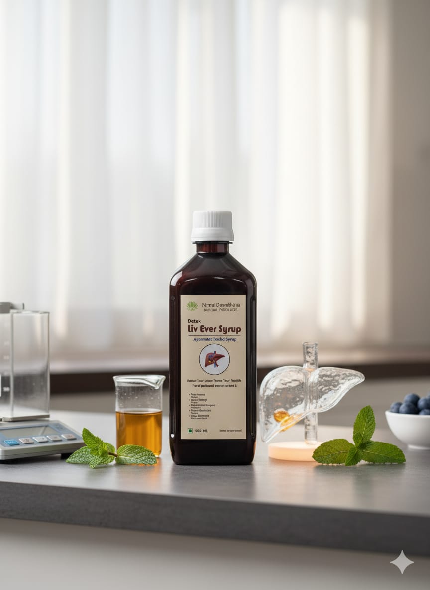 Nirmal Dawakhana Liver Tonic Aryuvedic Herbal Syrup