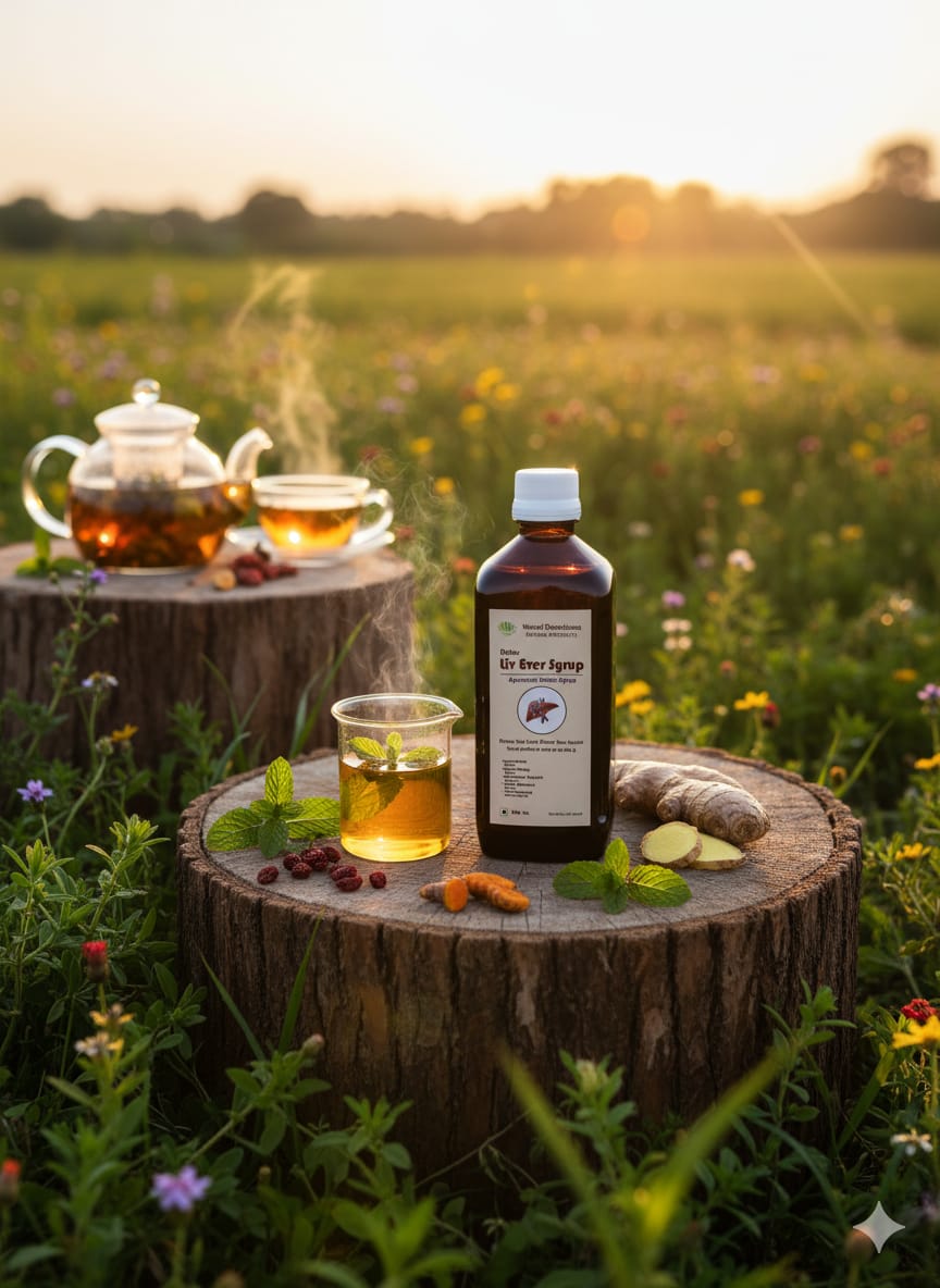 Nirmal Dawakhana Liver Tonic Aryuvedic Herbal Syrup
