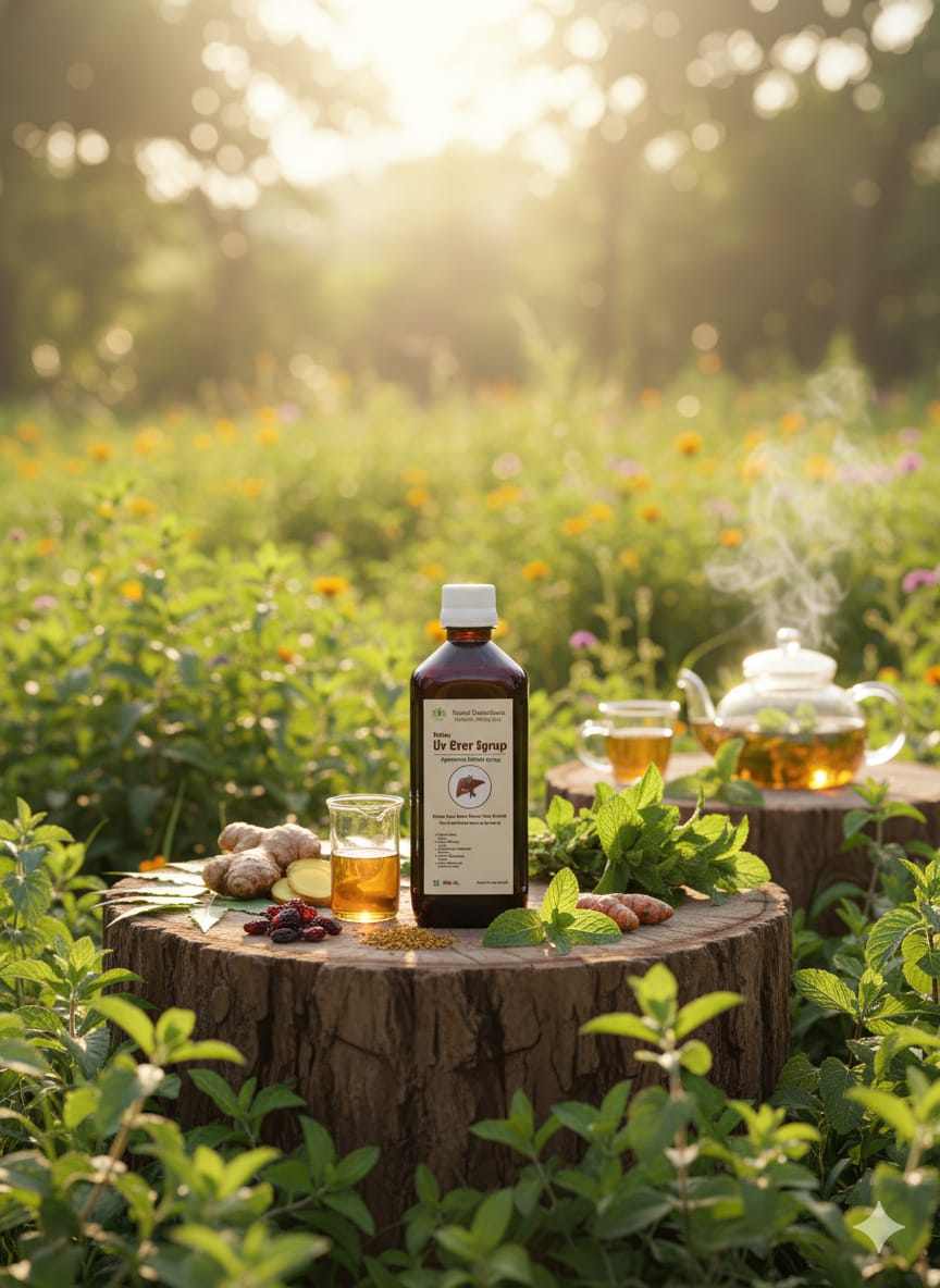 Nirmal Dawakhana Liver Tonic Aryuvedic Herbal Syrup